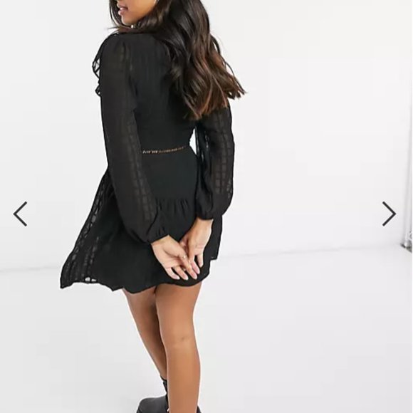 NWOT | ASOS | mini smock dress - Picture 3 of 4